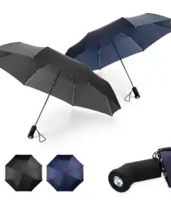 Guarda-chuva dobrável MURIEL Com Lanterna na pega