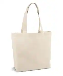 Sacola BETO em Algodão canvas com bolso