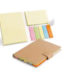 Caderno LEWIS com 7 blocos adesivados