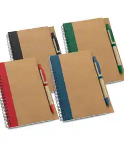 Caderno com Papel kraft