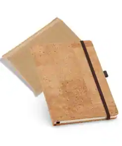 Caderno capa dura  porta Caneta 80 folhas pautadas