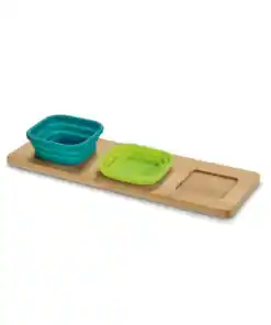 Base de mesa com 3 potes