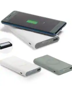 Bateria portátil carregador wireless de 11000 mah