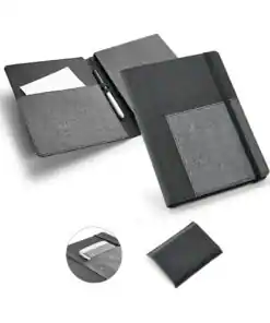 Capa com caderno Com embalagem de non-woven