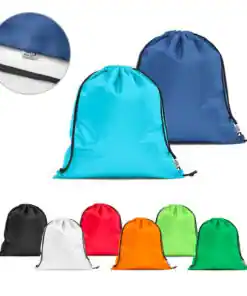 Sacola tipo mochila em rPET PEMBA
