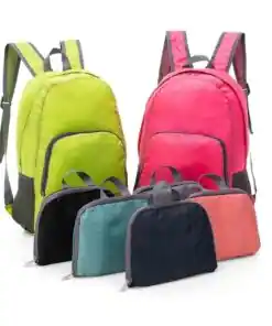 Mochila de Nylon Dobrável 21 Litros