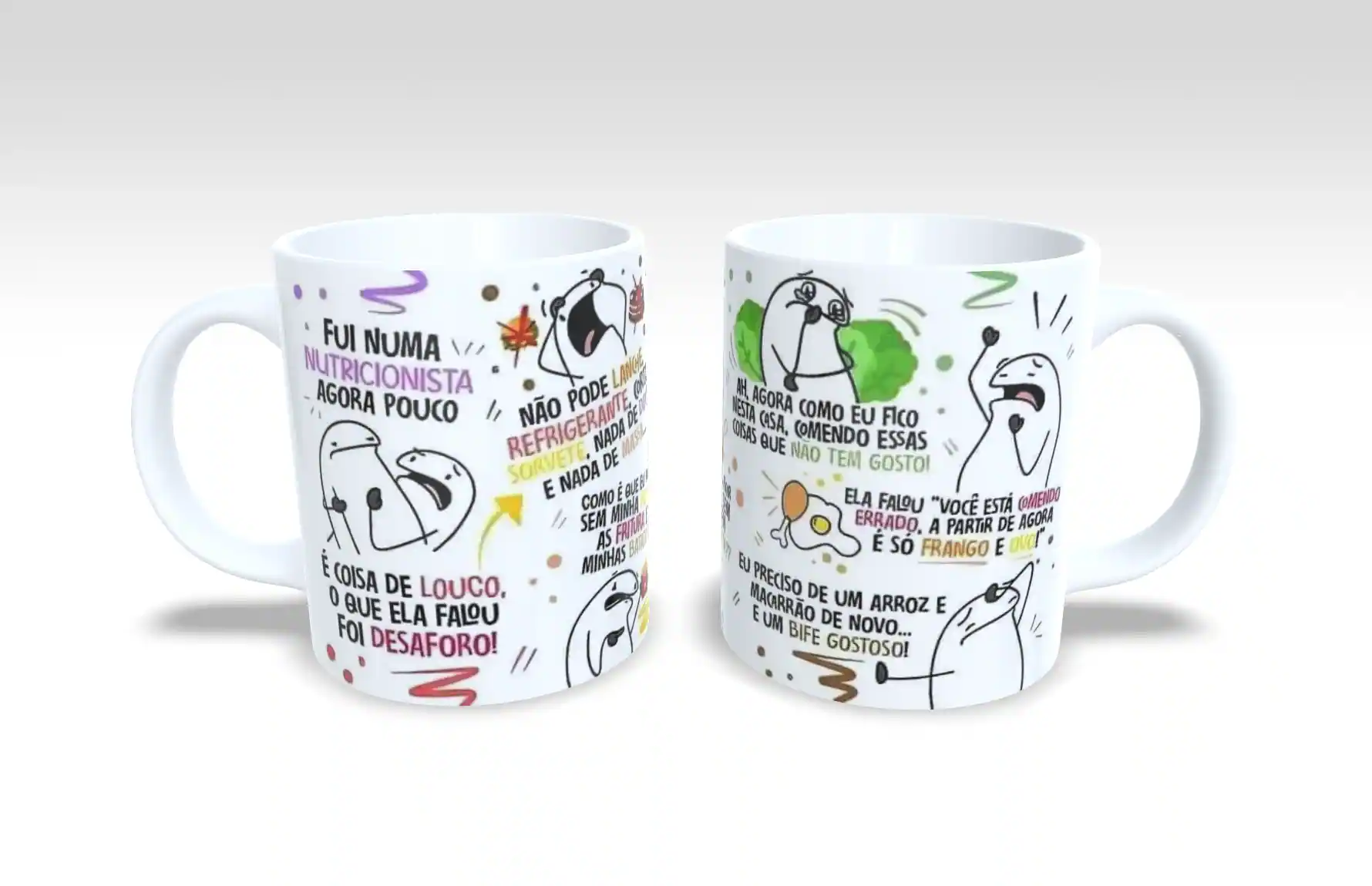 Caneca Flop Humor e Amizade