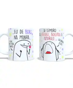 Caneca Divertida 'Eu de Boas'