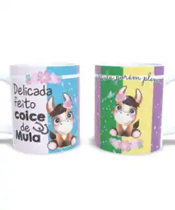 Caneca"Bem delicada" Estilo e diversão