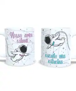 Caneca "O Nosso Está Escrito..."