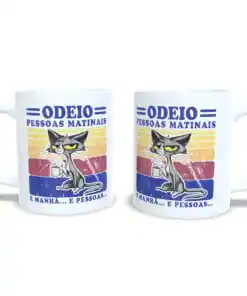 Caneca "Odeio Pessoas Matinais"