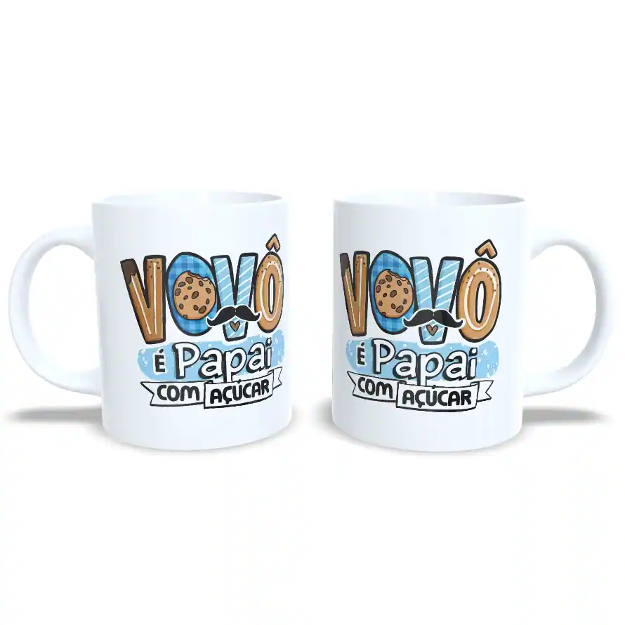 Caneca : "VoVô e Papai com Açucar"
