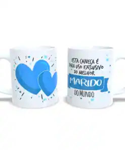 Caneca: "Para o Melhor Esposo do Mundo"