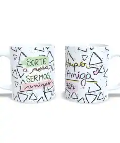 Caneca: "Super Amigas"
