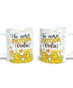 Caneca: "Te amo Patoda"