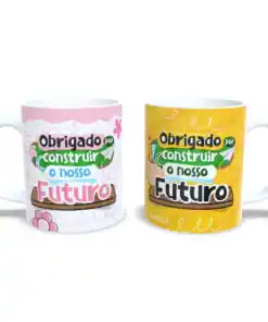 Caneca: "Construindo o Nosso Futuro"