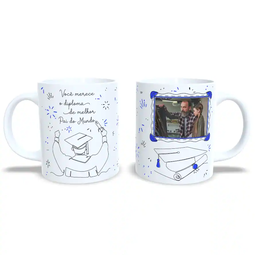 Caneca: O Diploma de Melhor Pai Do Mundo