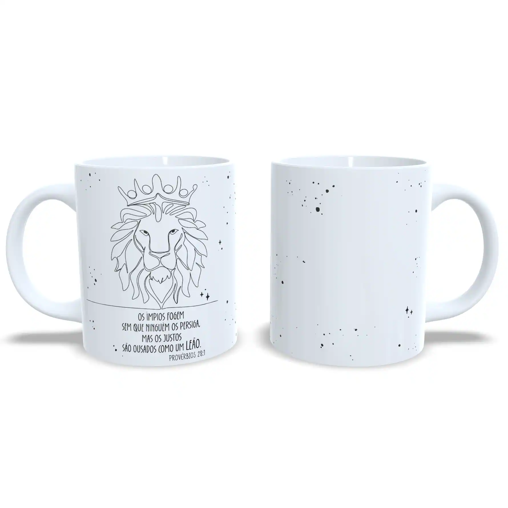 Caneca Especial: Usados Como Leão