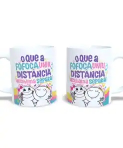 Caneca Amigas: Distância Nenhuma Separa