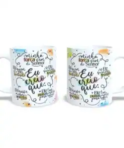 Caneca: Eu Creio Que...