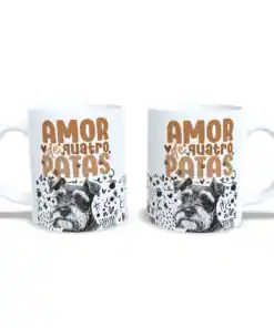 Caneca: Amor Em Quatro Patas Dog