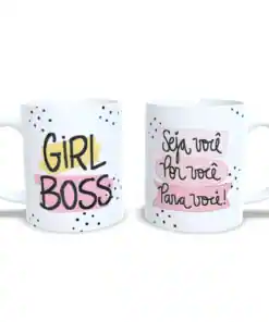Caneca Especial: Girl Boss